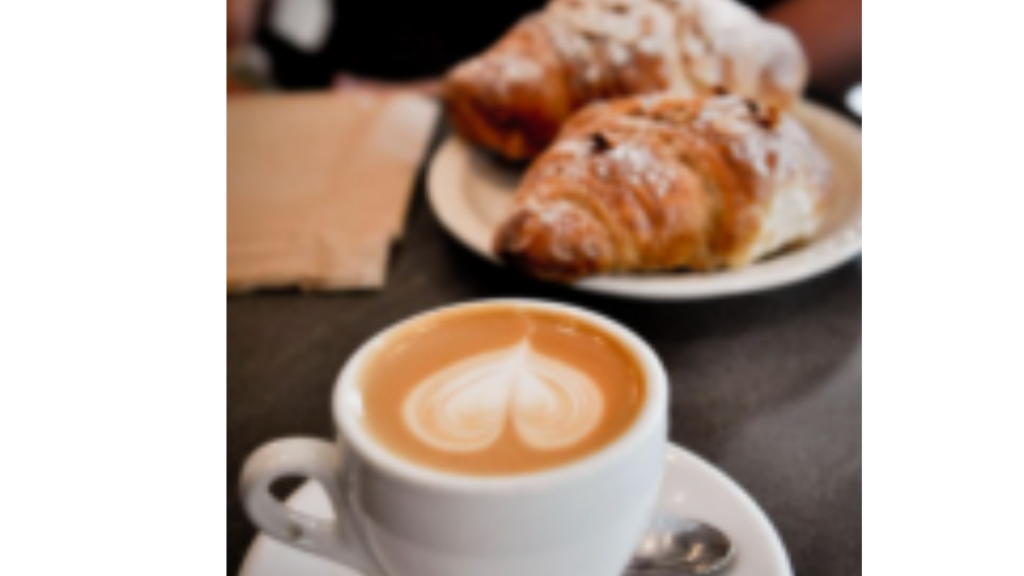 coffee and croissant