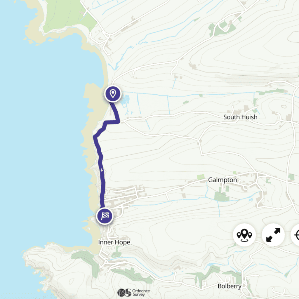 south milton sands to hope cove