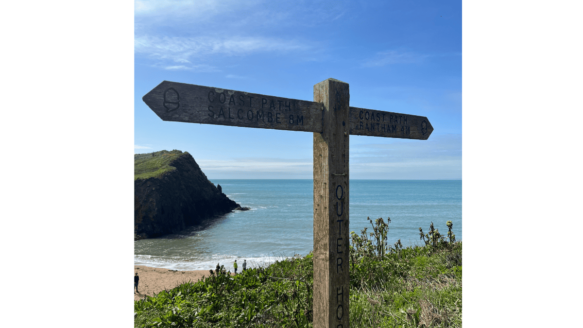 Little Mission ~ From South Milton Sands To Hope Cove.